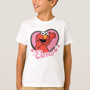 Elmo in Heart Valentine T-Shirt