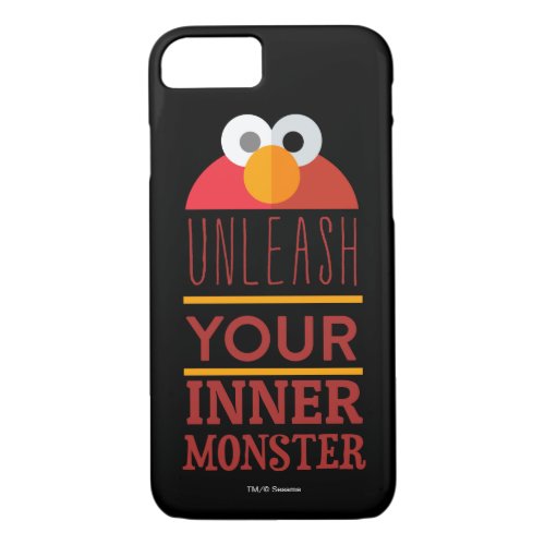 Elmo Inner Monster iPhone 87 Case