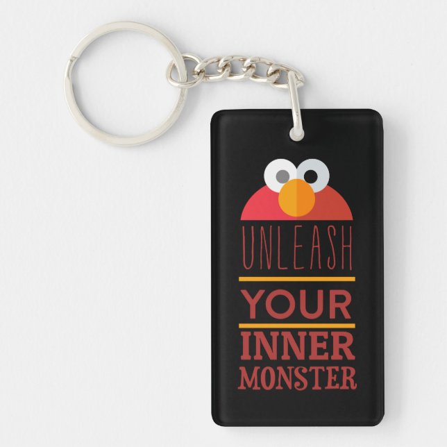 Elmo Inner Monster Keychain (Front)