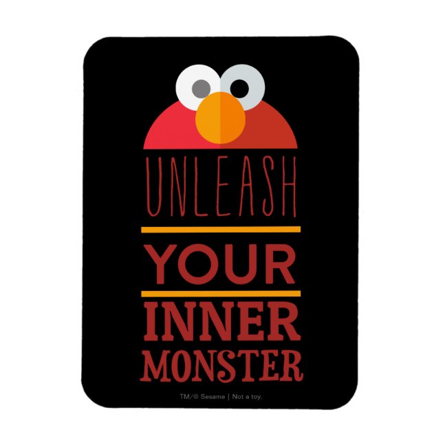 Elmo Inner Monster Magnet (Vertical)