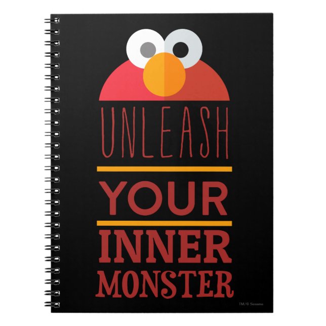 Elmo Inner Monster Notebook (Front)