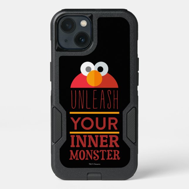 Elmo Inner Monster Otterbox iPhone Case (Back)