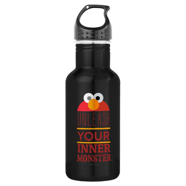 Elmo Inner Monster Stainless Steel Water Bottle (Front)