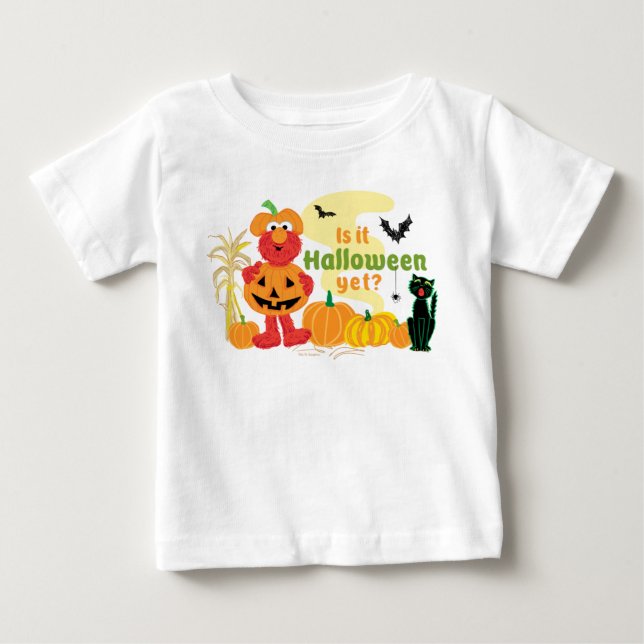 Elmo | Is it Halloween Yet? Baby T-Shirt (Front)