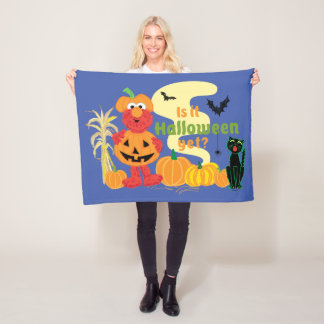 Elmo | Is it Halloween Yet? Fleece Blanket