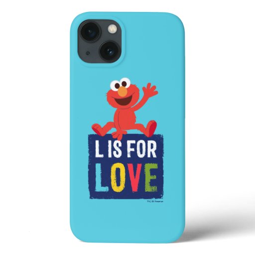 Elmo | L is for Love iPhone 13 Case
