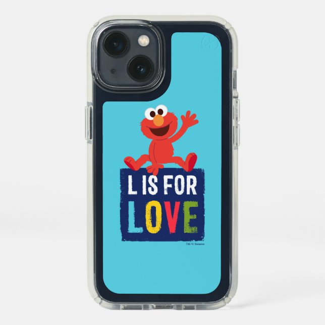 Elmo | L is for Love Speck iPhone 13 Case (Front)