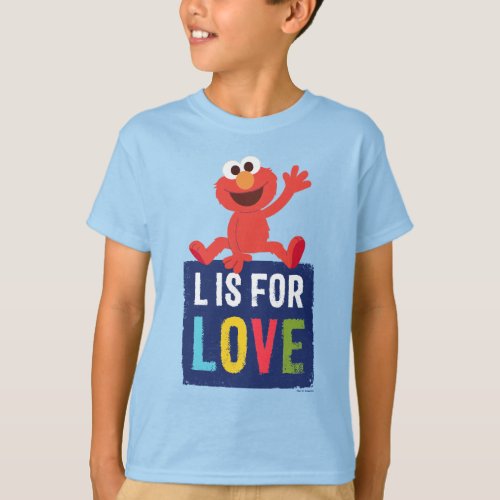 Elmo  L is for Love T_Shirt