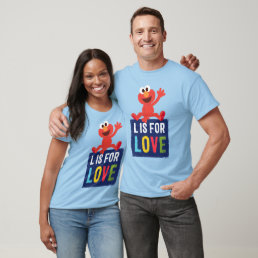 Elmo | L is for Love T-Shirt