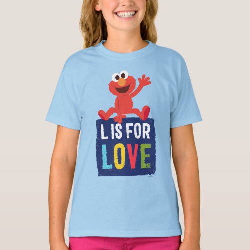 Elmo  L is for Love T_Shirt