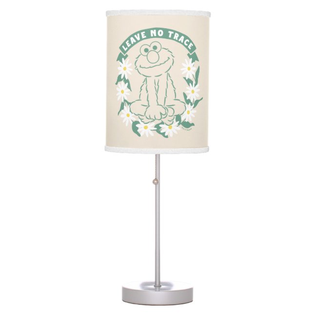 Elmo | Leave No Trace Floral Graphic Table Lamp (Front)