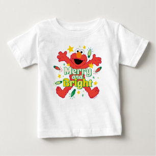 Elmo Merry and Bright Baby T-Shirt