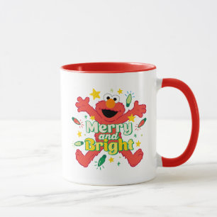 Elmo Merry and Bright Mug
