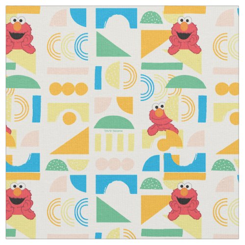 Elmo Minimalist Pattern Fabric