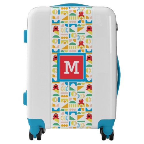 Elmo Minimalist Pattern Luggage