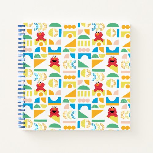 Elmo Minimalist Pattern Notebook