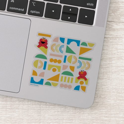 Elmo Minimalist Pattern Sticker