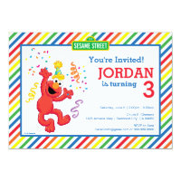 Elmo Neutral Birthday Card