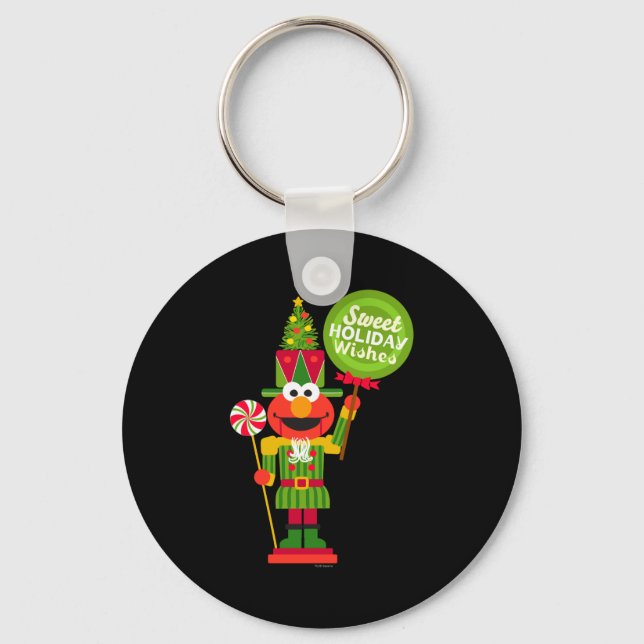 Elmo Nutcracker  Keychain (Front)