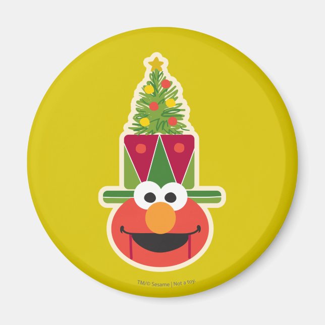 Elmo Nutcracker Magnet (Front)