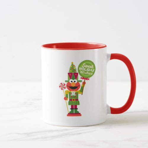 Elmo Nutcracker Mug