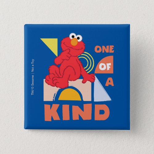 Elmo One of a Kind Button
