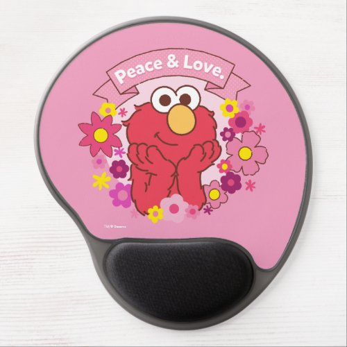 Elmo  Peace  Love Gel Mouse Pad