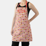 Elmo Pom-Pom Pattern Apron