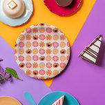 Elmo Pom-Pom Pattern Paper Plates