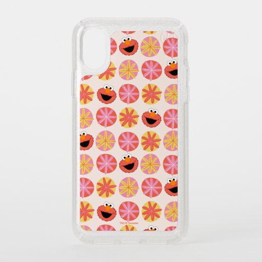 Elmo Pom-Pom Pattern Speck iPhone X Case
