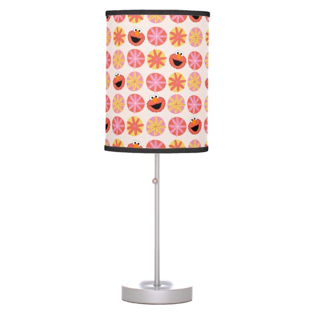 Elmo Pom-Pom Pattern Table Lamp (Front)