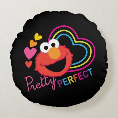 Elmo Pretty Perfect Round Pillow