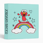 Elmo Rainbow Doodley Graphic 3 Ring Binder