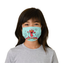 Elmo Rainbow Doodley Graphic Kids' Cloth Face Mask
