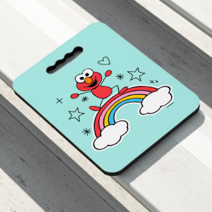 Elmo Rainbow Doodley Graphic Seat Cushion