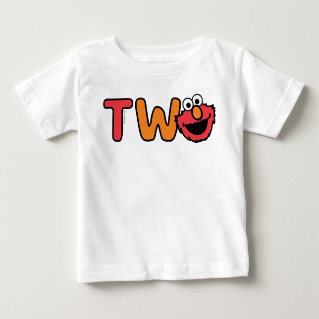 Elmo Second Birthday Baby T-Shirt (Front)