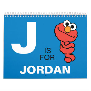 Elmo Sesame Street | Add Your Name Calendar