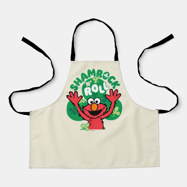 Elmo | Shamrock 'N' Roll Apron (Front)