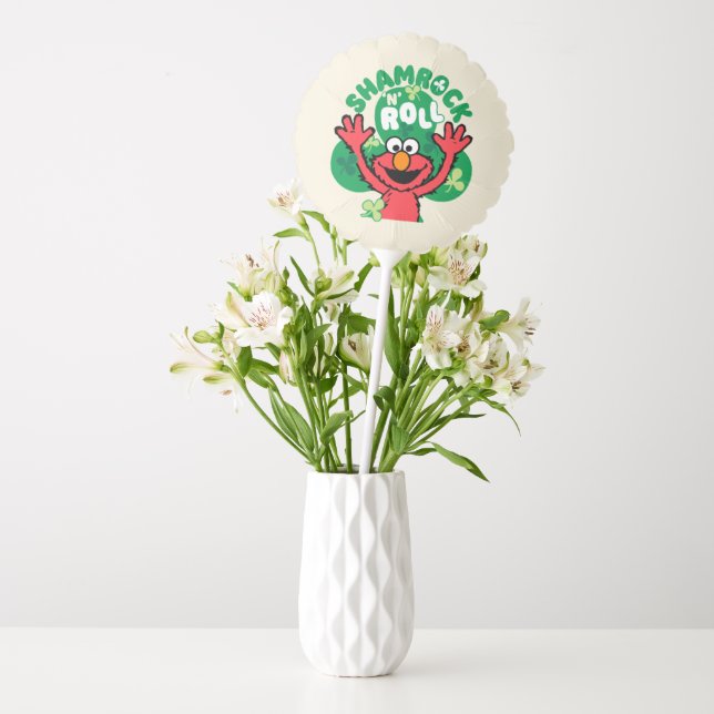 Elmo | Shamrock 'N' Roll Balloon (Vase)
