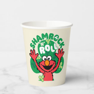 Elmo Shamrock 'N' Roll Paper Cups