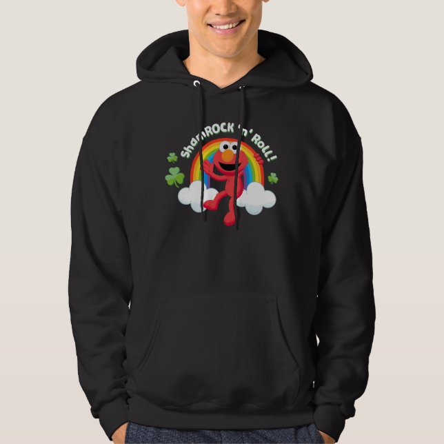 Elmo | Shamrock 'n' Roll Rainbow Hoodie (Front)