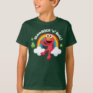 Elmo Shamrock 'n' Roll Rainbow T-Shirt