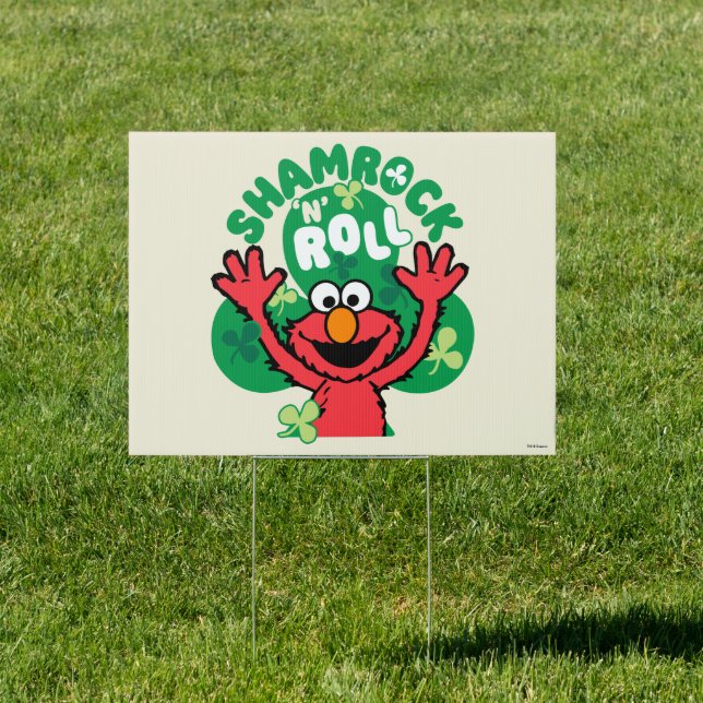 Elmo | Shamrock 'N' Roll Sign (Insitu)