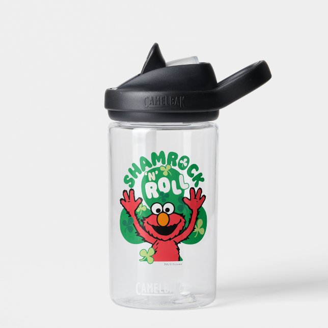 Elmo | Shamrock 'N' Roll Water Bottle (Left)