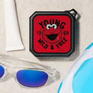 Elmo Skate Logo - Young, Wild & Free 1969 Bluetooth Speaker