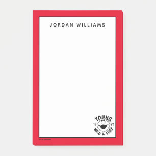 Elmo Skate Logo - Young, Wild & Free 1969 Post-it Notes