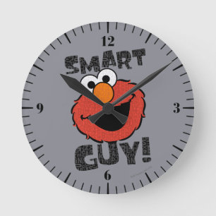 Elmo Smart Round Clock