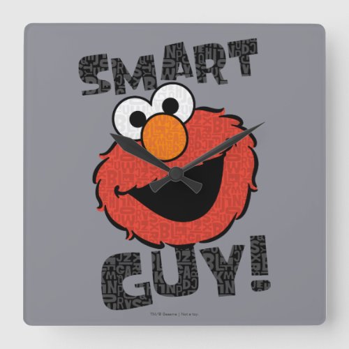 Elmo Smart Square Wall Clock