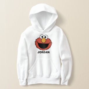 Elmo Smiling Face Hoodie