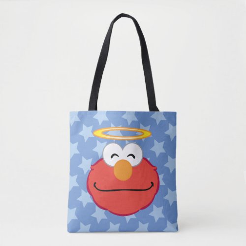 Elmo Smiling Face with Halo Tote Bag